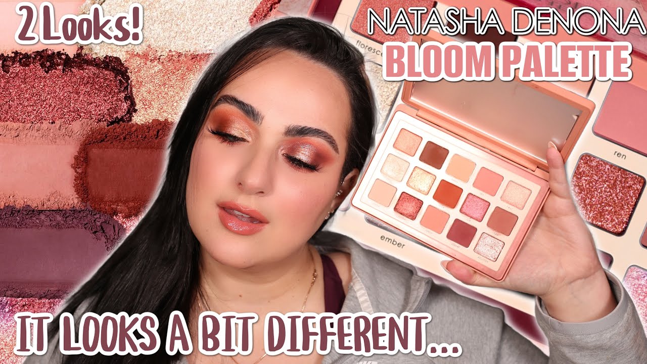 NATASHA DENONA BLOOM PALETTE REVIEW & COMPARISONS! + 2 LOOKS
