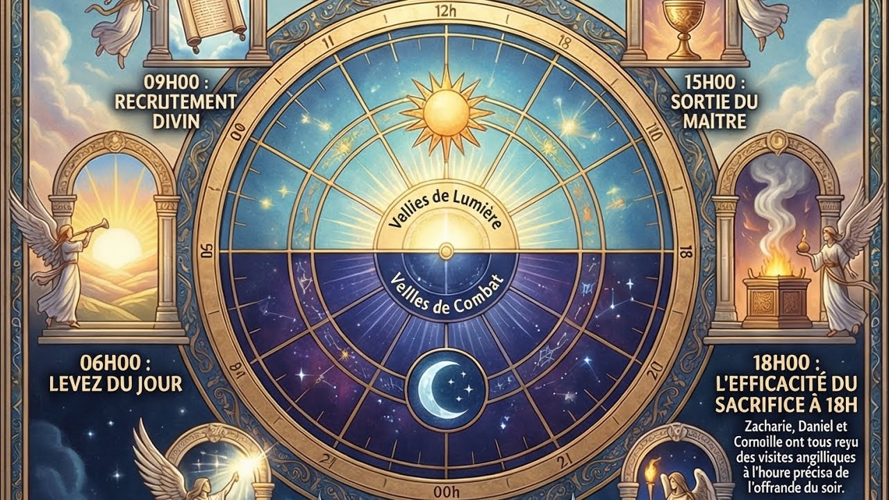 Les heures secrètes de prière selon la Bible