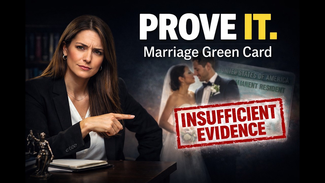 Marriage-Based Green Card Explained (2026): Process, Evidence, Interviews & Red Flags