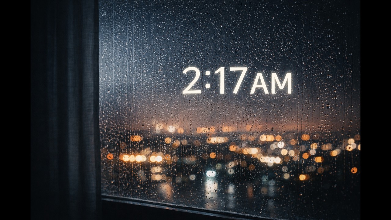 it's 2:17am and you're thinking about someone