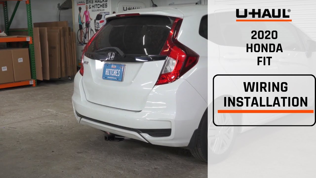 2020 Honda Fit | U-Haul Trailer Wiring Harness Installation