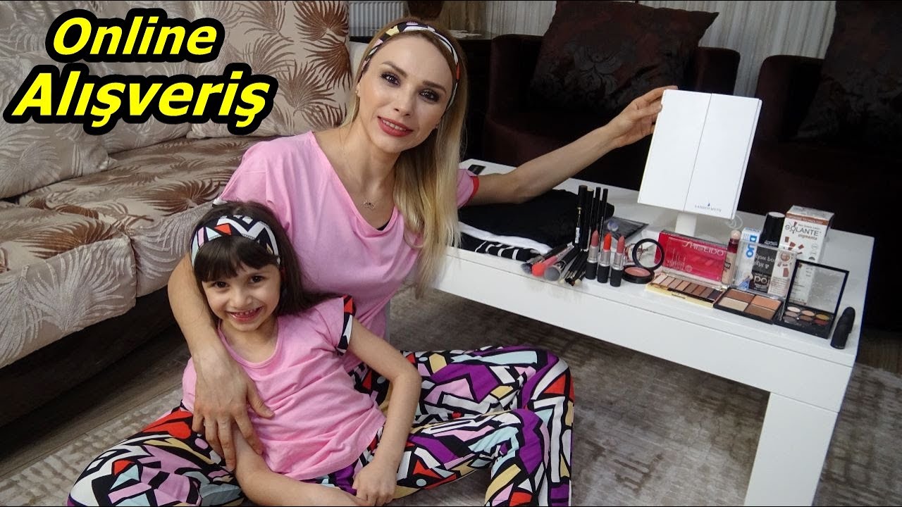 İnternet Alışverişimizi Açıyoruz Online Alışveriş ! Anne Kız Takımları Makyaj Malzemeleri Vs..