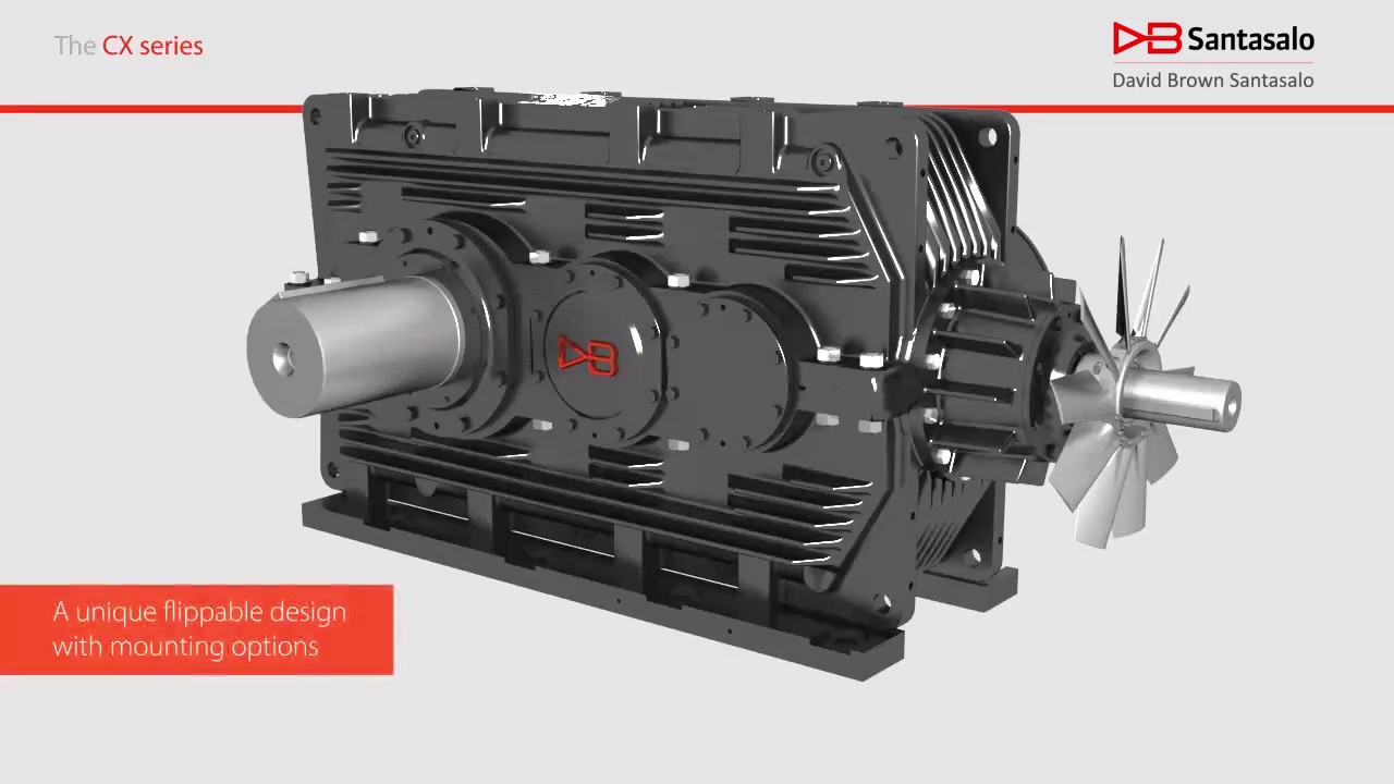 CX Series - David Brown Santasalo's field proven conveyor drives