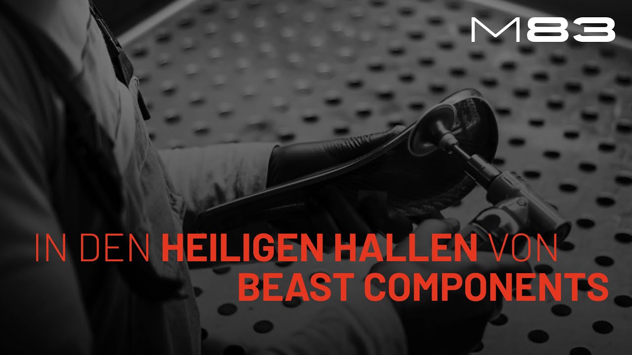 M83 zu Besuch bei BEAST Components (Carbonmanufaktur) in Dresden