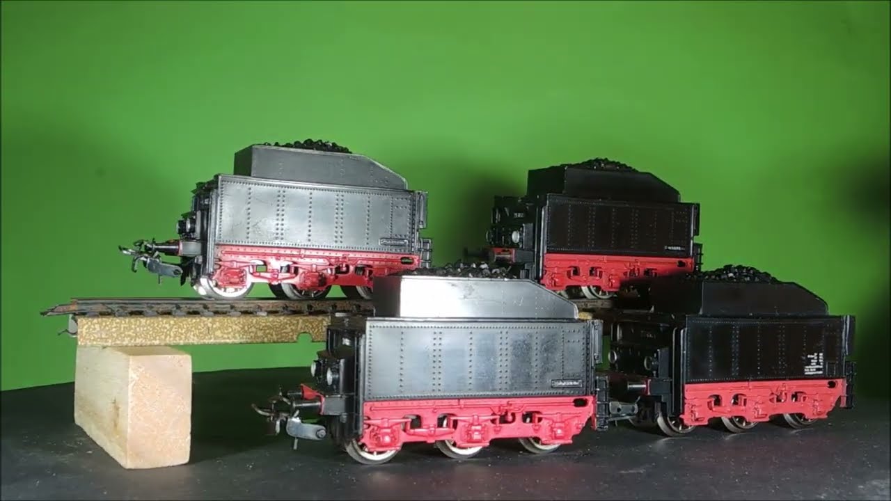 Märklin - Abbrüche am Tender reparieren.