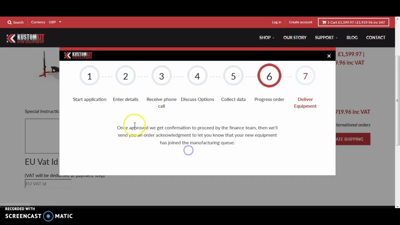 Gym Finance Application
