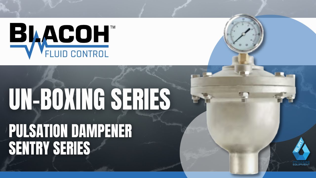 Blacoh Pulsation Dampener Unboxing Video