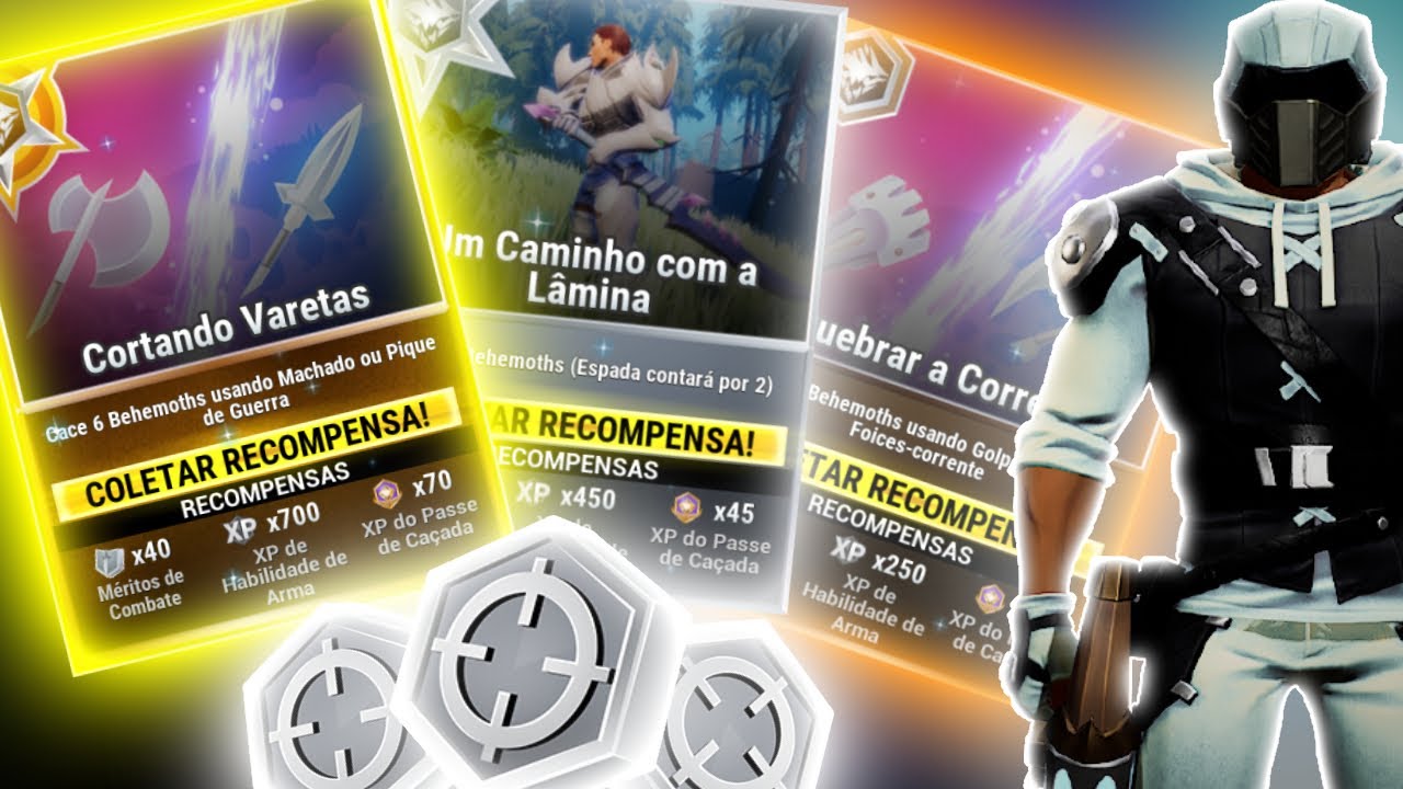 Novo Sistema de Fichas de Recompensas e Cartas de XP Dauntless