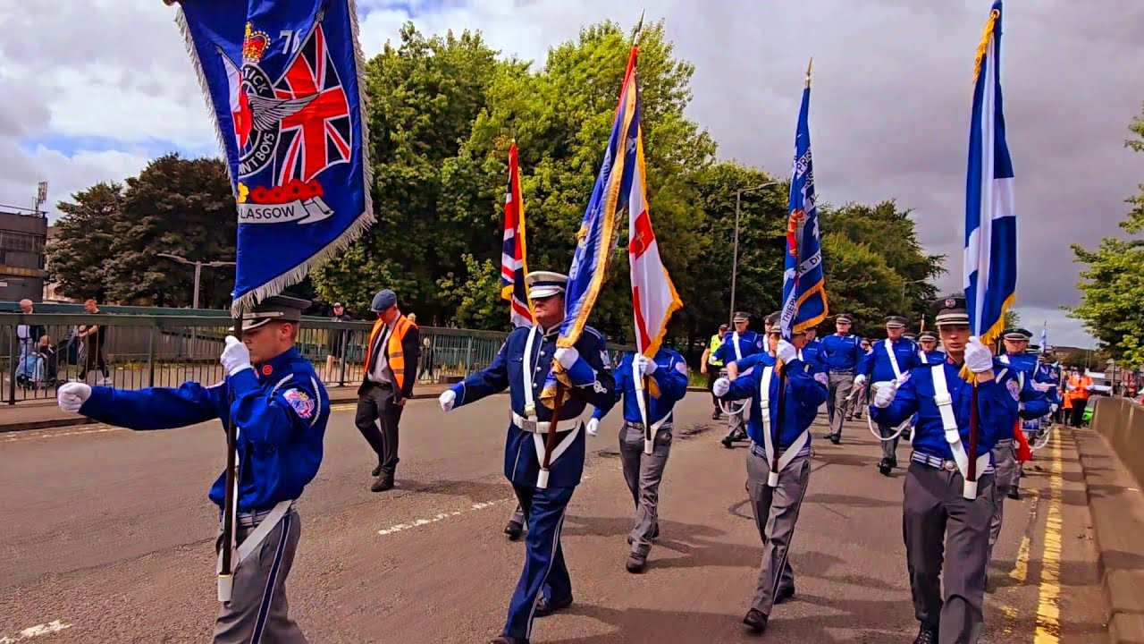 Partick Protestant Boys F.B -West End Somme Association memorial parade  3rdAugust 2024 (FULL VIDEO)