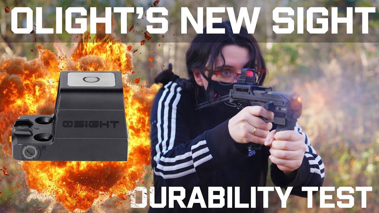 Испытание на прочность прицела Osight S: взрывоопасный новый прицел от Olight!