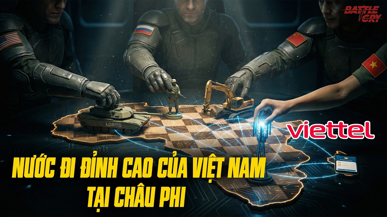 ĐẠI CHIẾN CHÂU PHI 2026: VÁN BÀI TỬ THẦN CỦA MỸ - NGA - TRUNG VÀ NƯỚC ĐI 