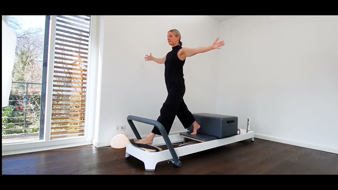 Reformer flow with music, Angela pilates inspired by Maria Leone #bodylinelaflow