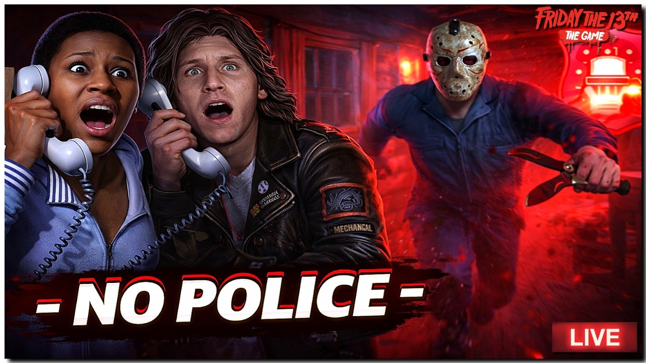 🔴 LIVE NOW: Can Anyone ESCAPE Jason’s WRATH In Friday The 13th Game?