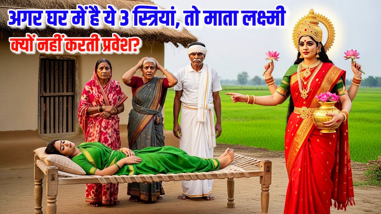 इन 3 आदतों वाली स्त्रियों के घर नहीं ठहरतीं मां लक्ष्मी | जानिए धन रुकने की असली वजह