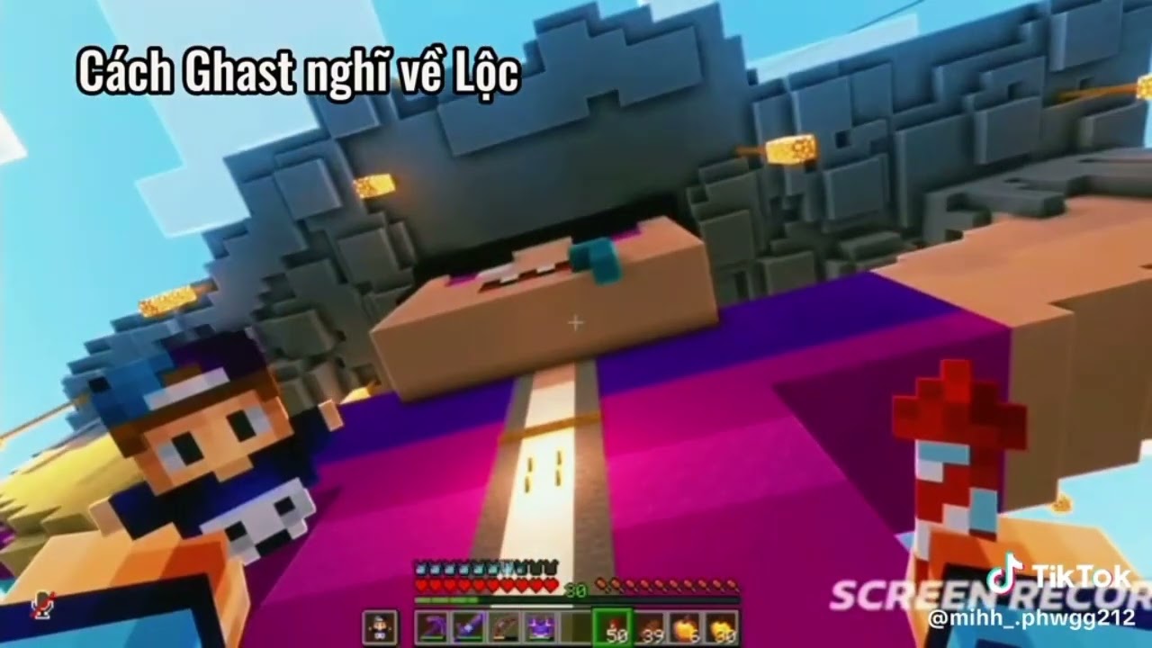 Tik Tok về Team GV và một ý cảnh của team khác cre: tiktok#megasmp #minecraft #kira #kuromc #team_gv