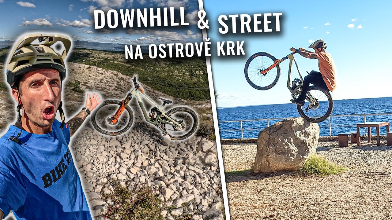 &Scaron;&Iacute;LEN&Yacute; DOWNHILL MEZI SK&Aacute;LAMI!