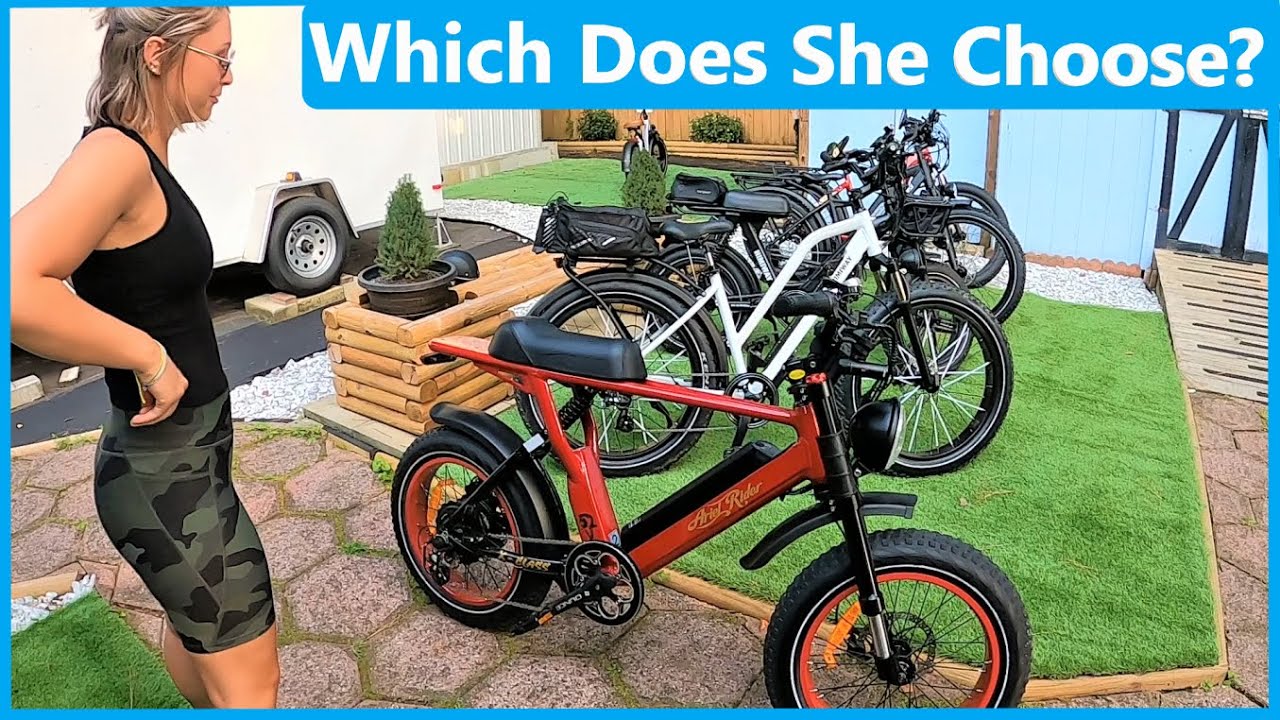 Younger Rider Tries My eBikes