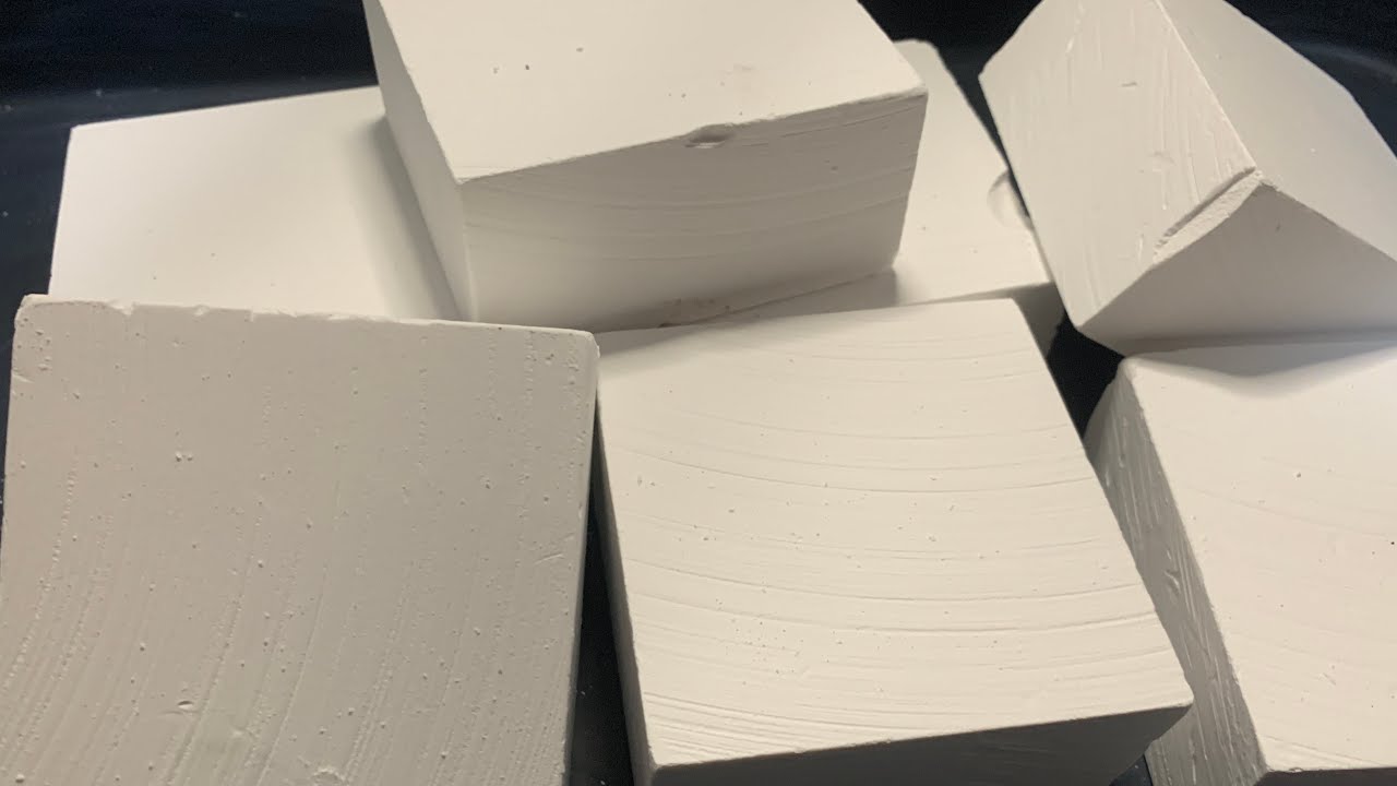 7 Fresh Chalk Blocks | ASMR | So Crispy Crunchy Gym Chalk Crush☁️☁️☁️