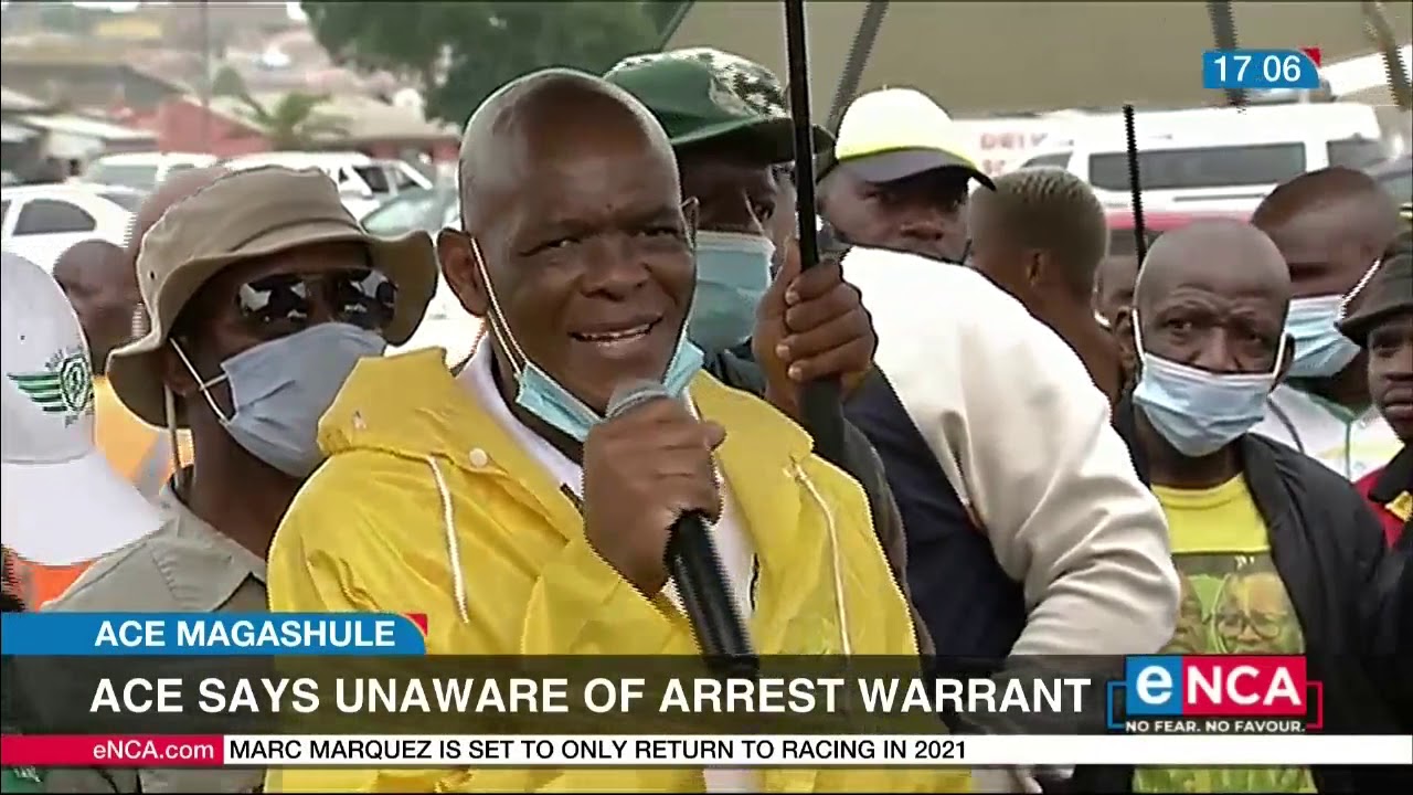 Warrant of arrest has been issued for Ace Magashule