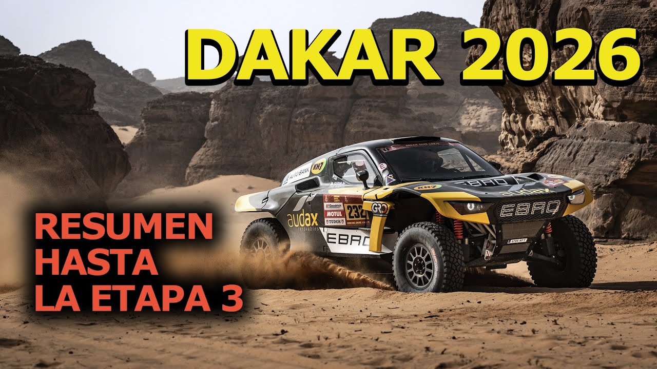 Rally Dakar 2026: Resumen hasta la Etapa 3
