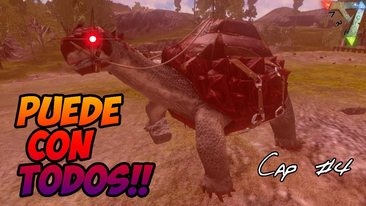 La Tortuga mas Fuerte de la isla ! Prehistoria Loca #4 Ark mobile