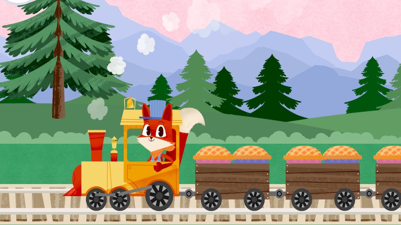 Little Fox Train Adventures Pt. 1 | Fox & Sheep App
