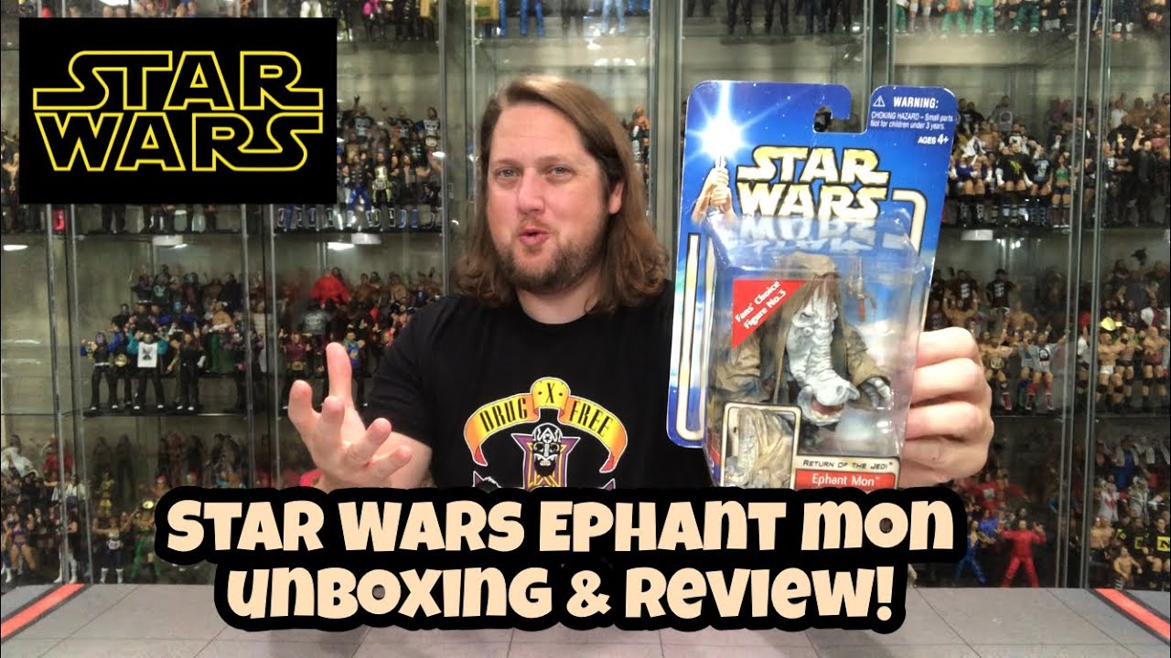Ephant Mon Star Wars Return Of The Jedi Unboxing & Review!
