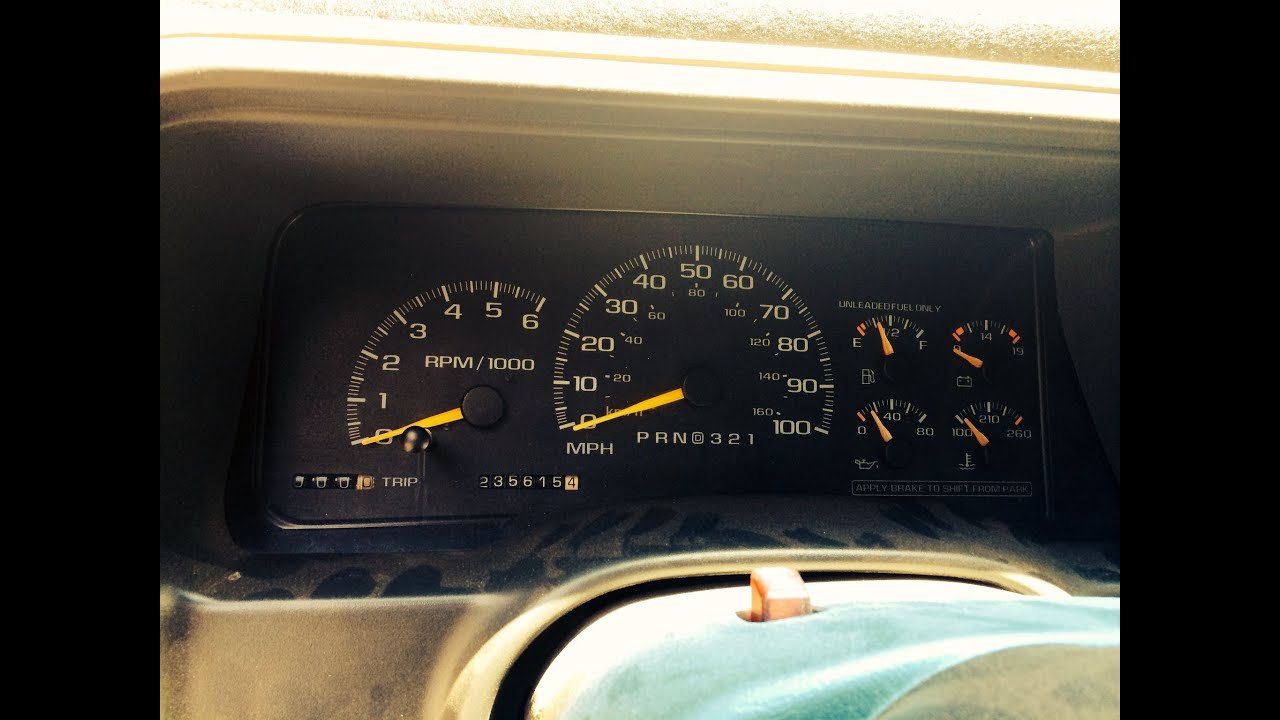 1997 Chevy Tahoe Fuel Gauge Fix (First Attempt)