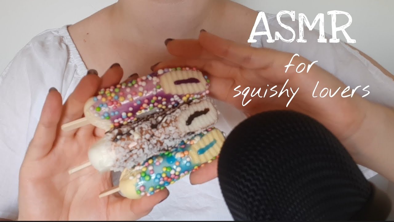 ASMR for squishy lovers: gelatino &co. #notalking #sleep #asmr #squishy