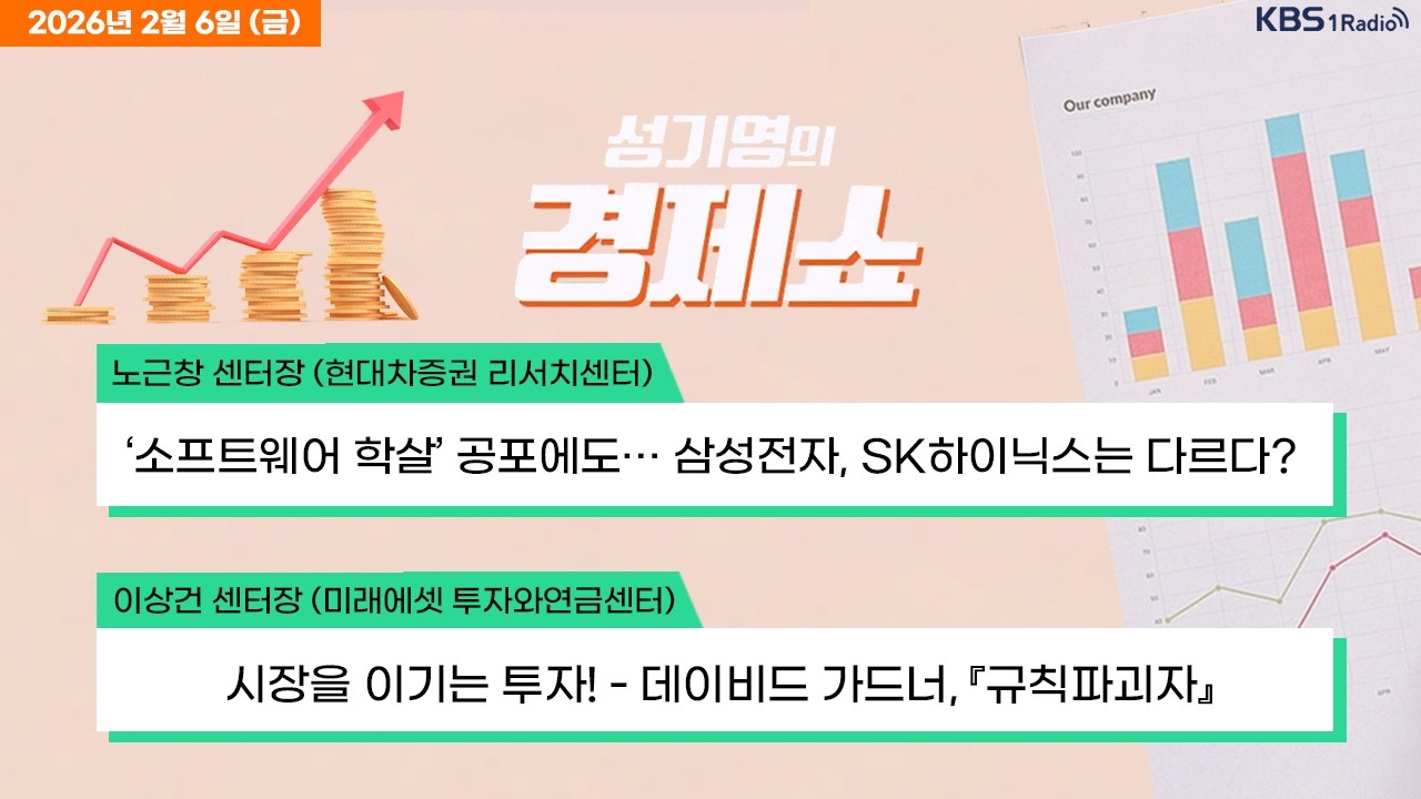 [성기영의 경제쇼] 풀영상 - 코스피 매도 사이드카… 낙폭 줄이며 5000p 회복 + 비트코인 6만 달러까지 추락 外ㅣKBS 260206 방송