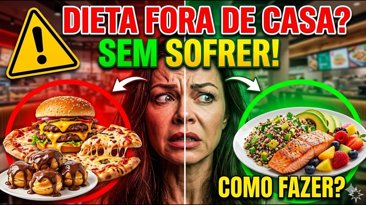 Dieta fora de casa SEM SOFRER!