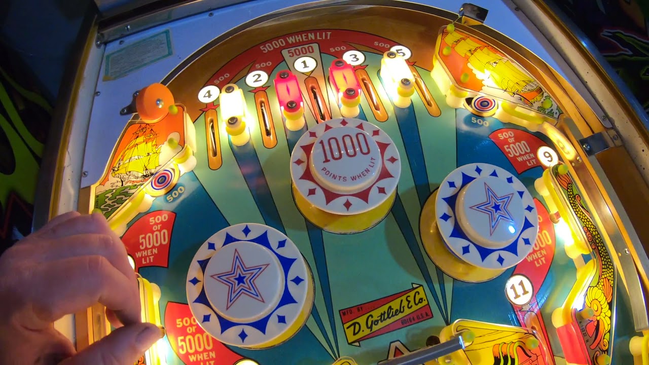 Gottlieb Buccaneer Pinball - For Sale
