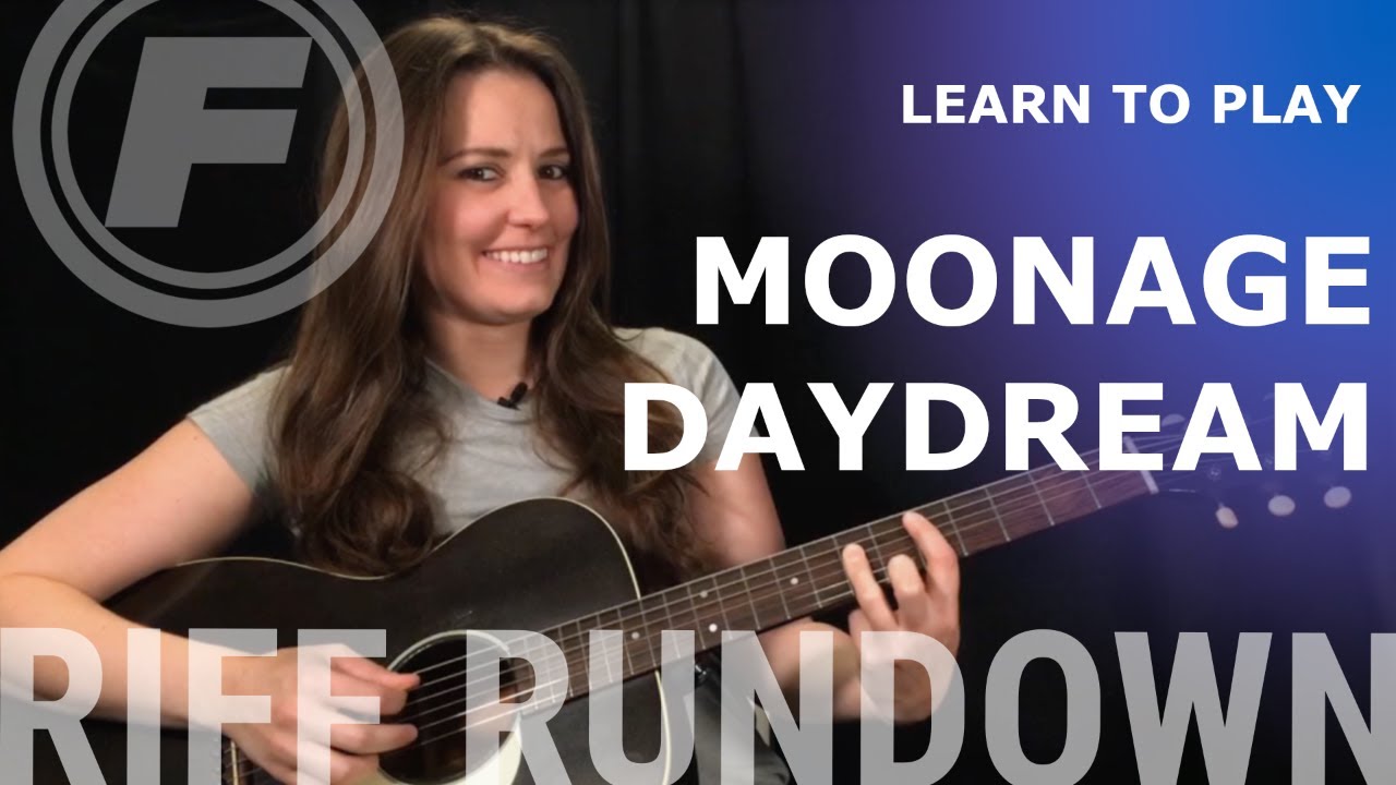 Learn To Play "Moonage Daydream" by David Bowie