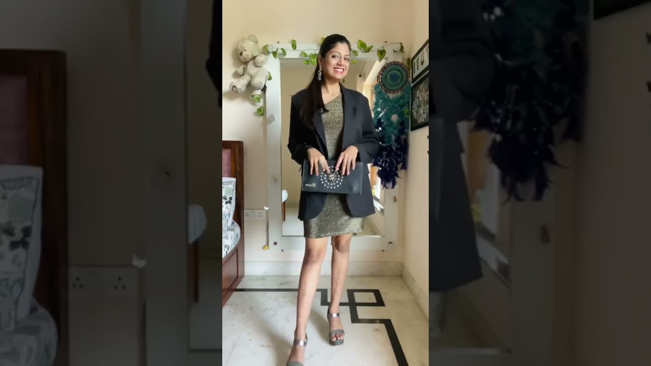 Outfits to wear to your office party.❤️ #histuti #shortsindia #youtubeshorts #officepartylooks