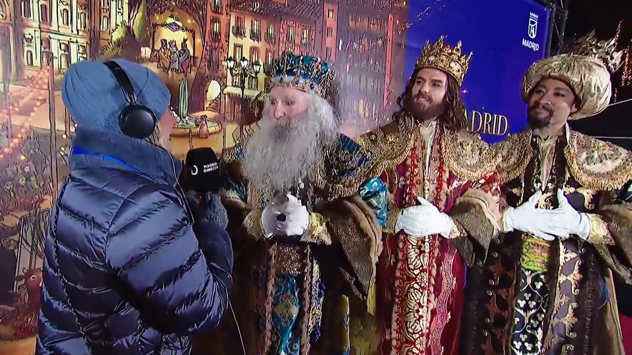 Los Reyes Magos trasladan un mensaje de esfuerzo e ilusión a los niños de Madrid