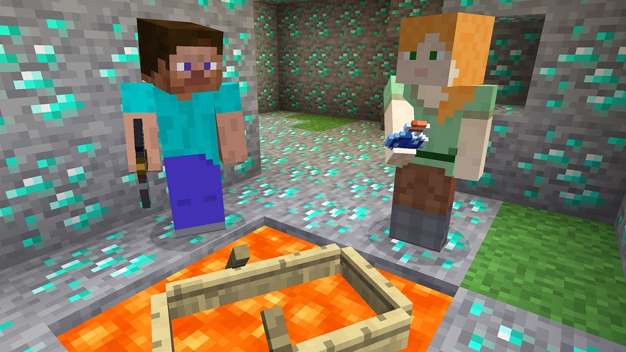 MINECRAFT BUT ALEX VS STEAVE PART 1 BY BORIS CRAFT