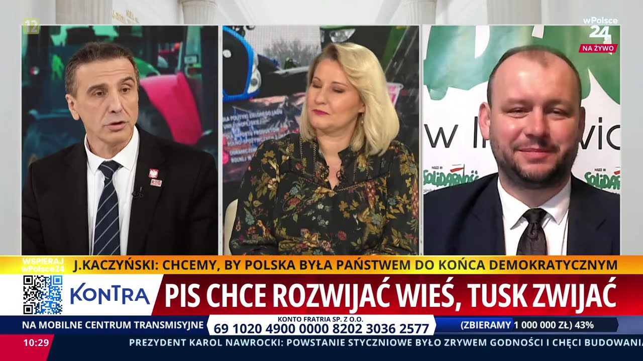 Leyen chce przepchnąć Mercosur! PiS chce rozwijać polską wieś, Tusk zwijać! Kontra cz.2. 25.01.2026