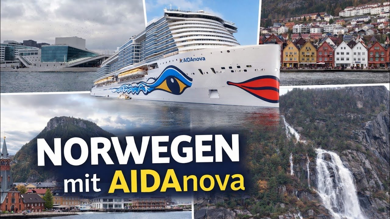 S&uuml;dnorwegen mit AIDAnova 🇳🇴🤩