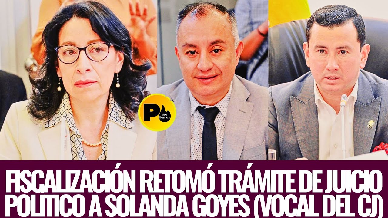 Comisión de Fiscalización retoma trámite de Juicio Político a Solanda Goyes (Vocal de la Judicatura)
