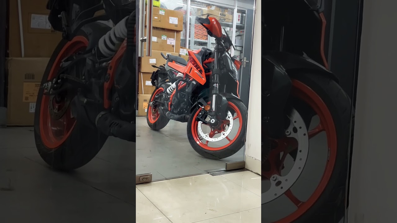 Akhir KTM DUKE gym join kar liya | kTM- Kinetic Touring Machine | #ktm #duke #390 #gym #viral