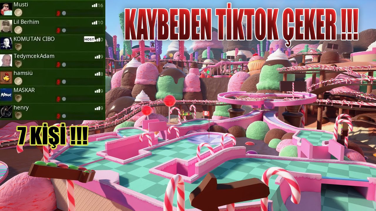 CyberRulz Mekiple TİKTOK CEZALI GOLF Oynuyor