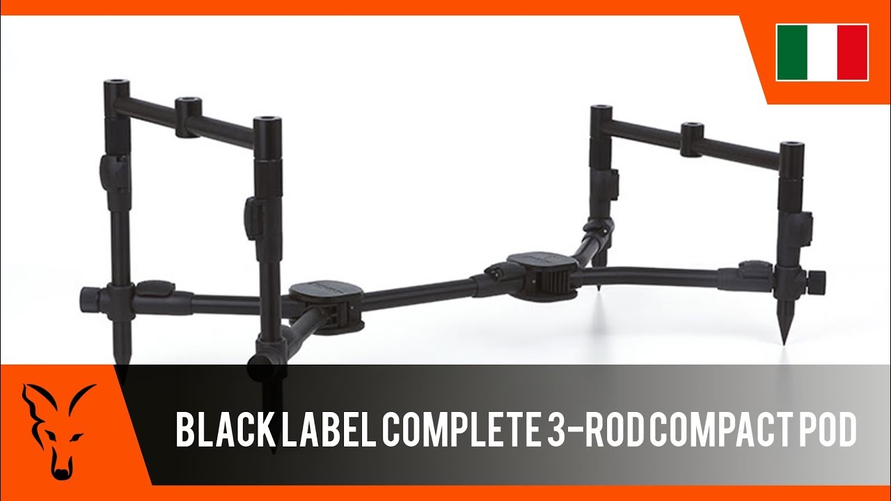***Carp Fishing TV Italia***  Black Label Compact Pod Set completo