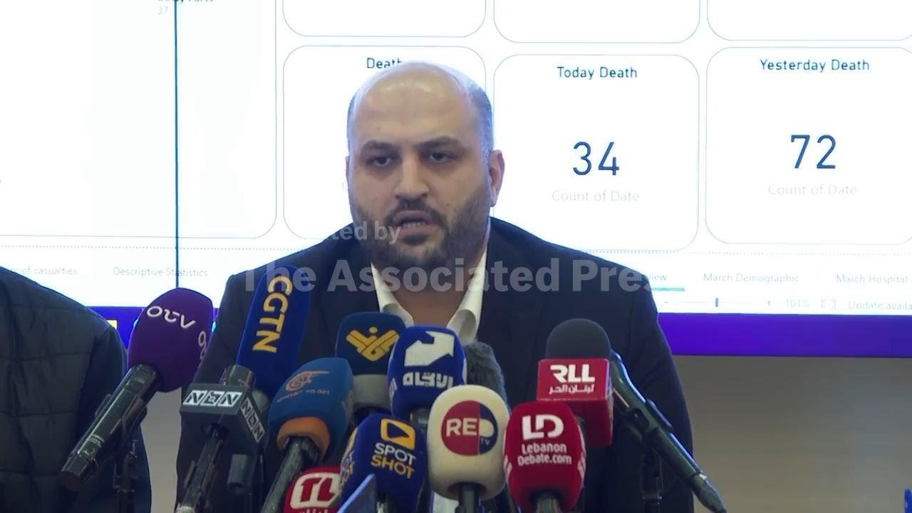 Lebanon's health minister says 83 children are among dead in Israel-Hezbollah conflict