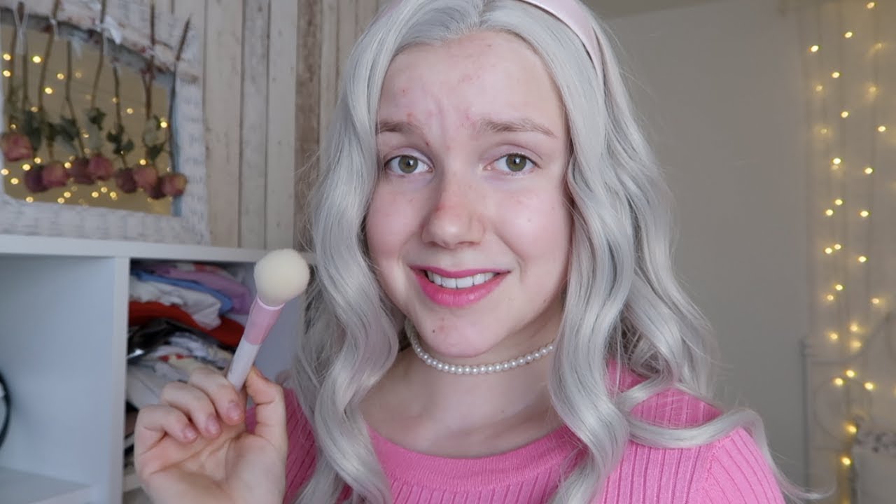 ASMR mean girl does your makeup