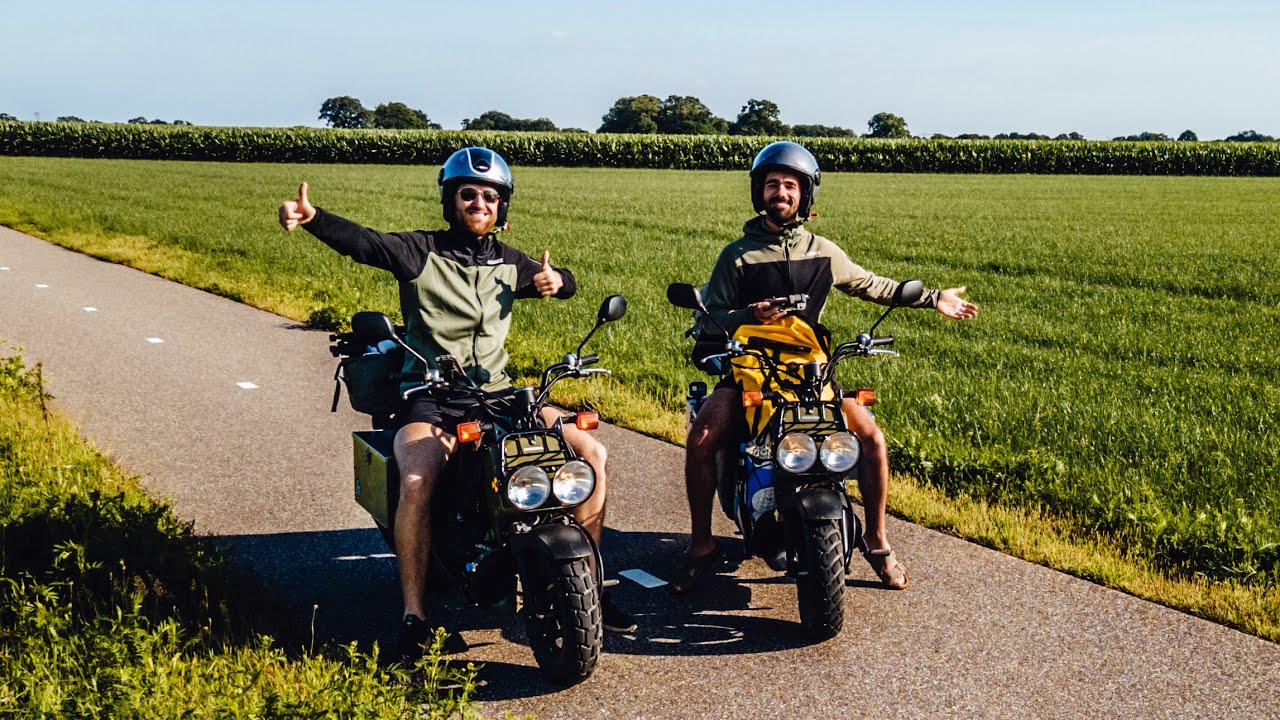 Crossing The Netherlands on a 'CAMPERSCOOTER' 🛵 | TEASER