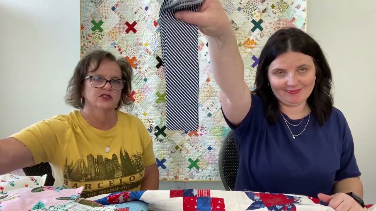 Flosstube #87 and quilting progress