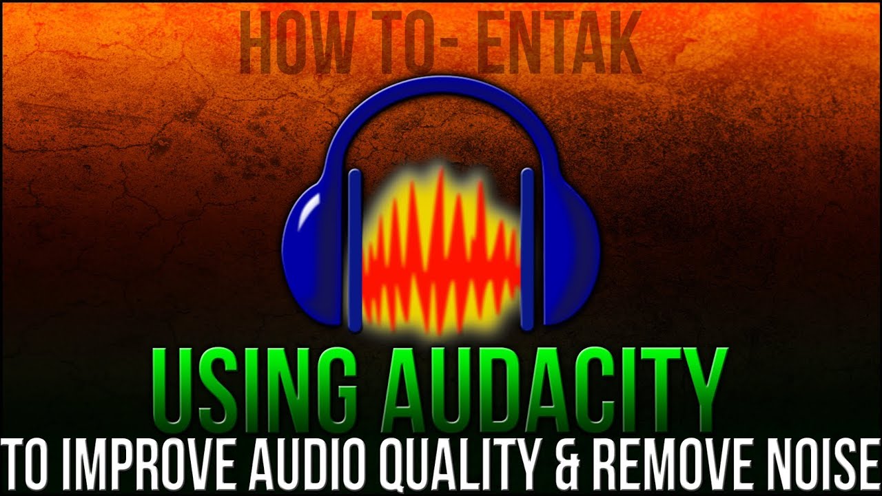 Tutorial Tuesday - Using AUDACITY TO IMPROVE AUDIO QUALITY & Remove Noise