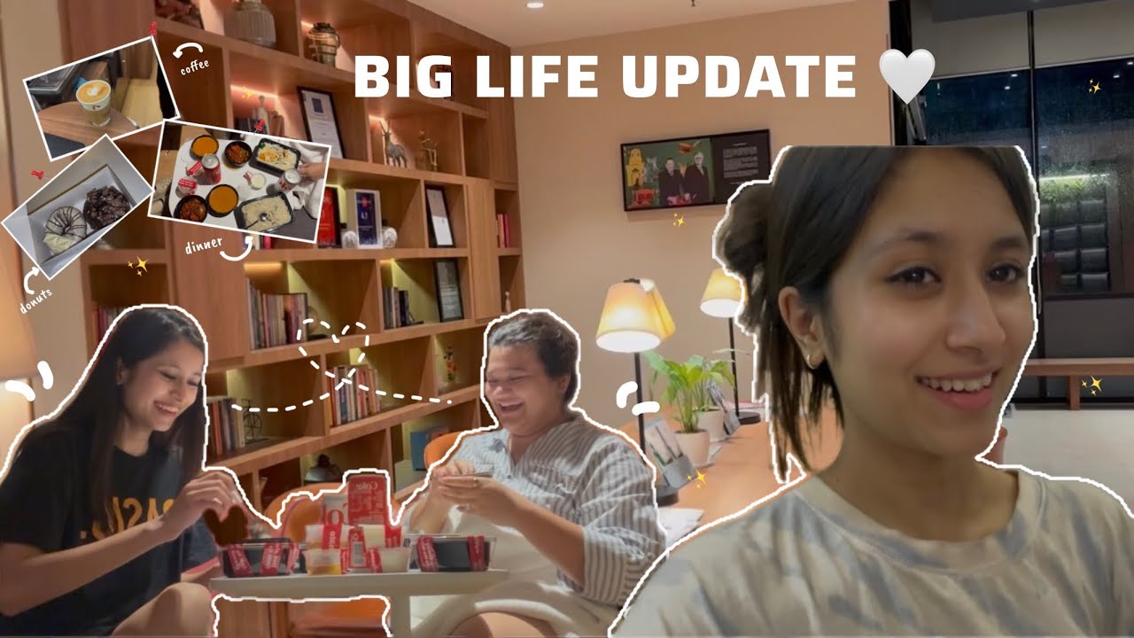 A Really Big Life Update 🤍 Moved Into My New PG + Best Friend Day 🏠🛍️ | Panchali Kashyap