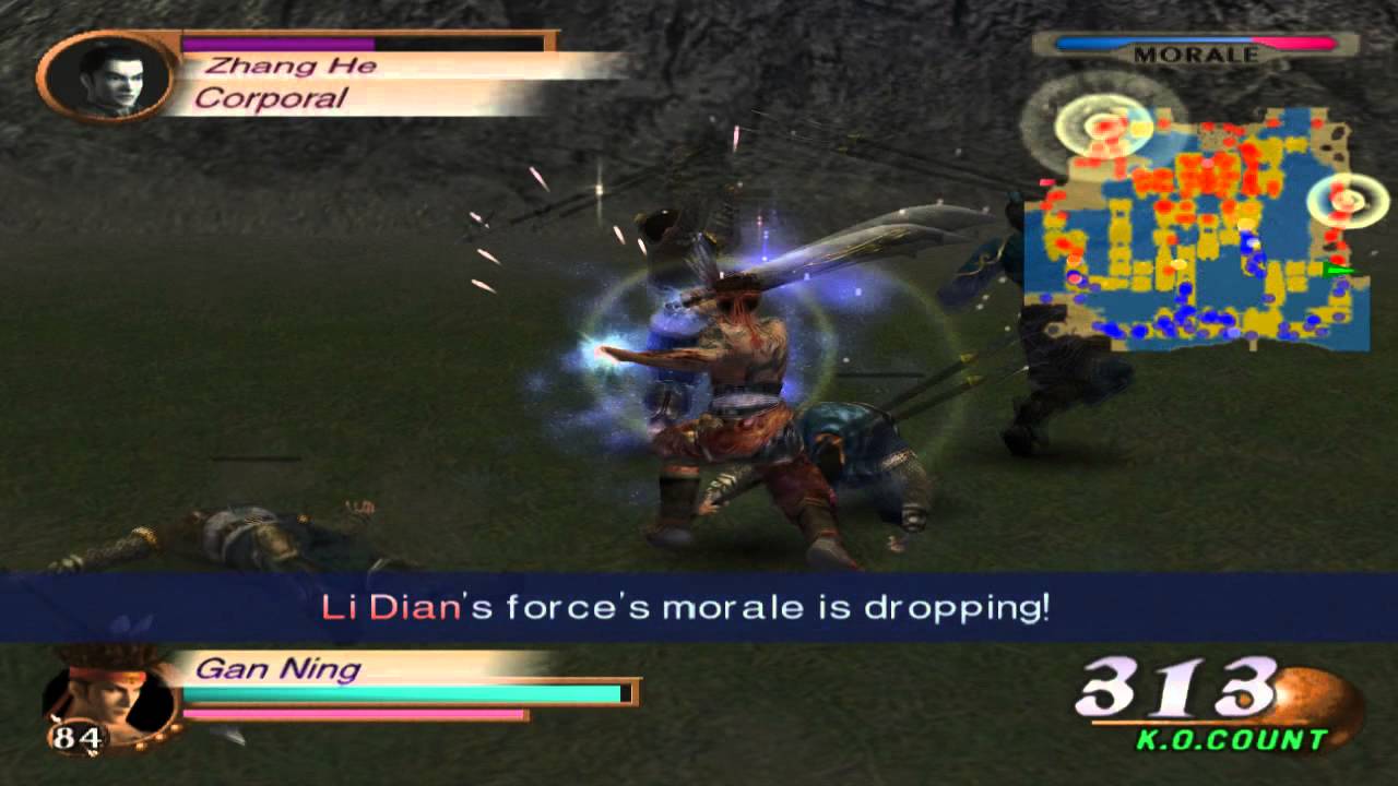 Dynasty Warriors 3 - Battle of Chi Bi (Wu Forces) - Gan Ning