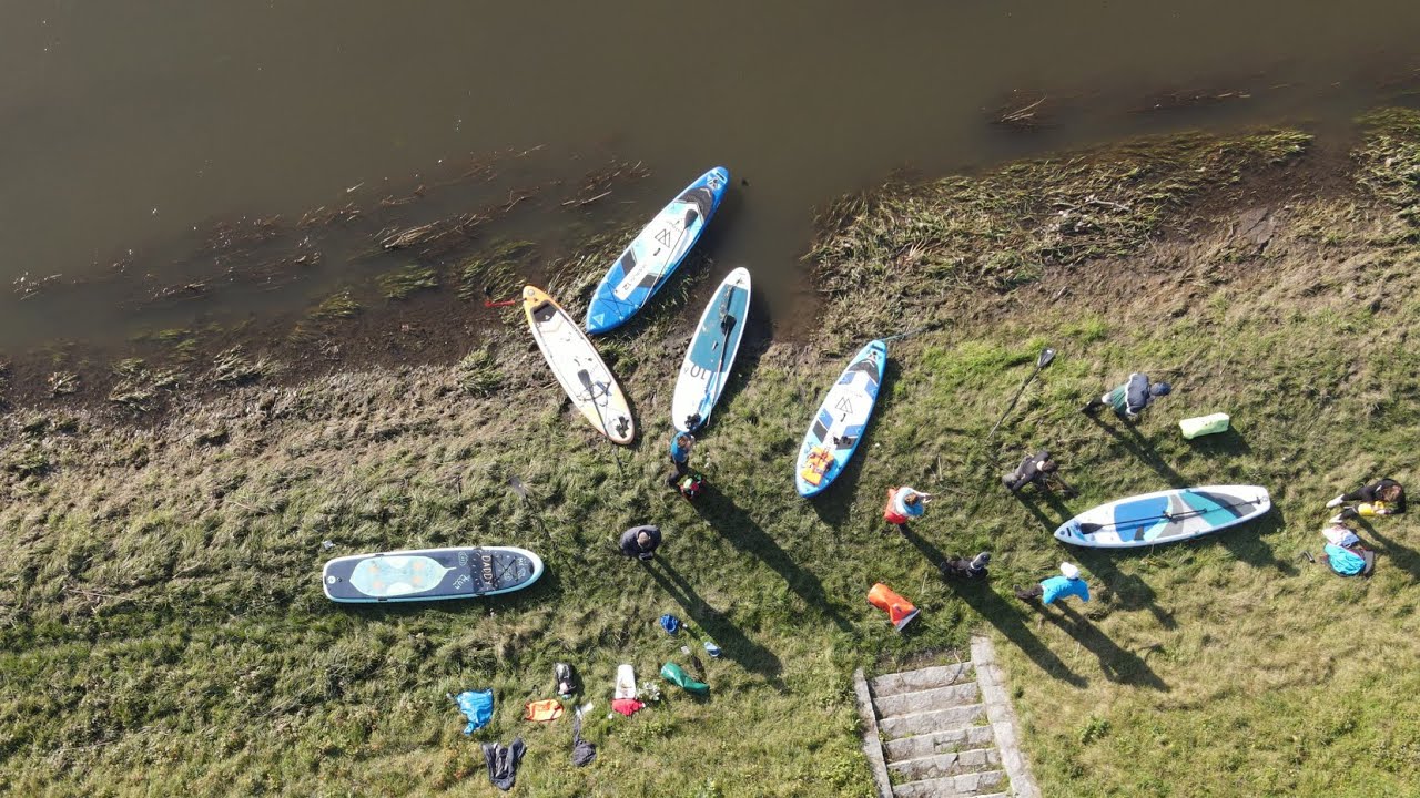 SUP Spływ rzeką Ślęzą przez Wrocław - Stand Up Paddle